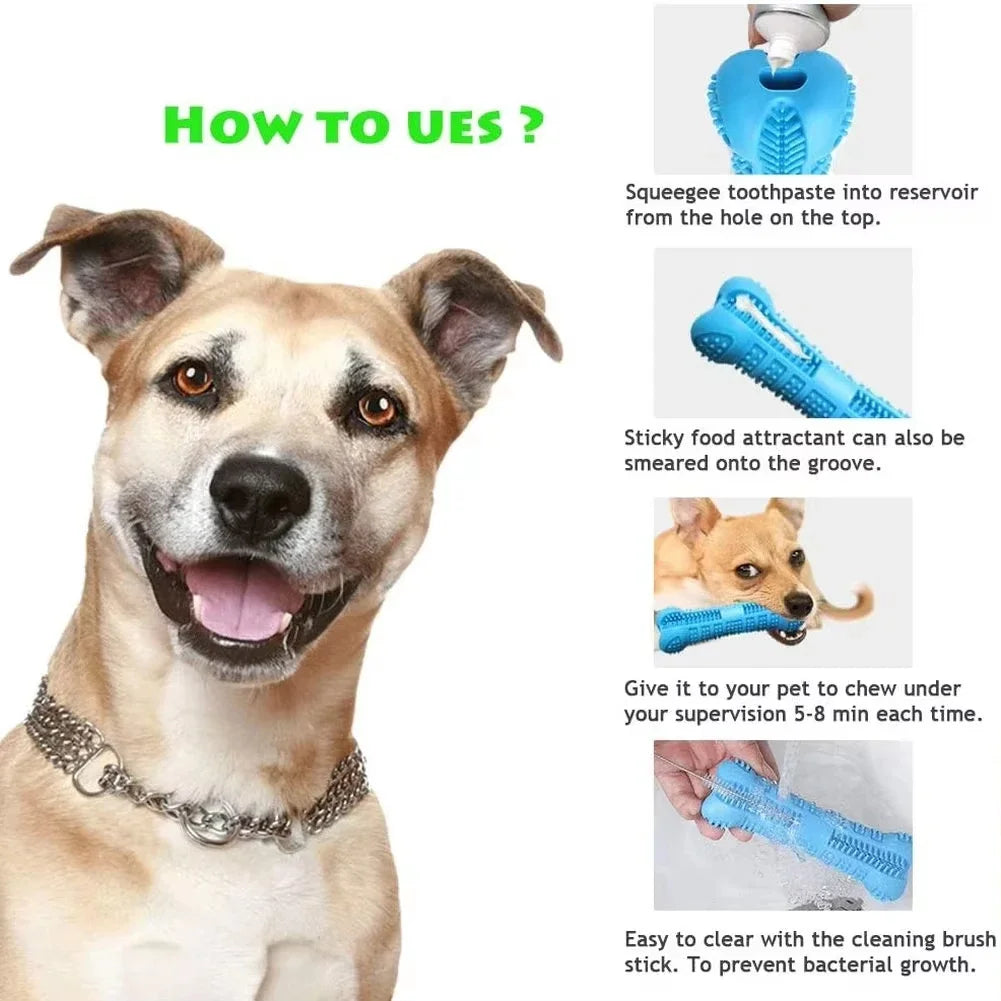 Velvetail™ ComfortClean Dog Toothbrush