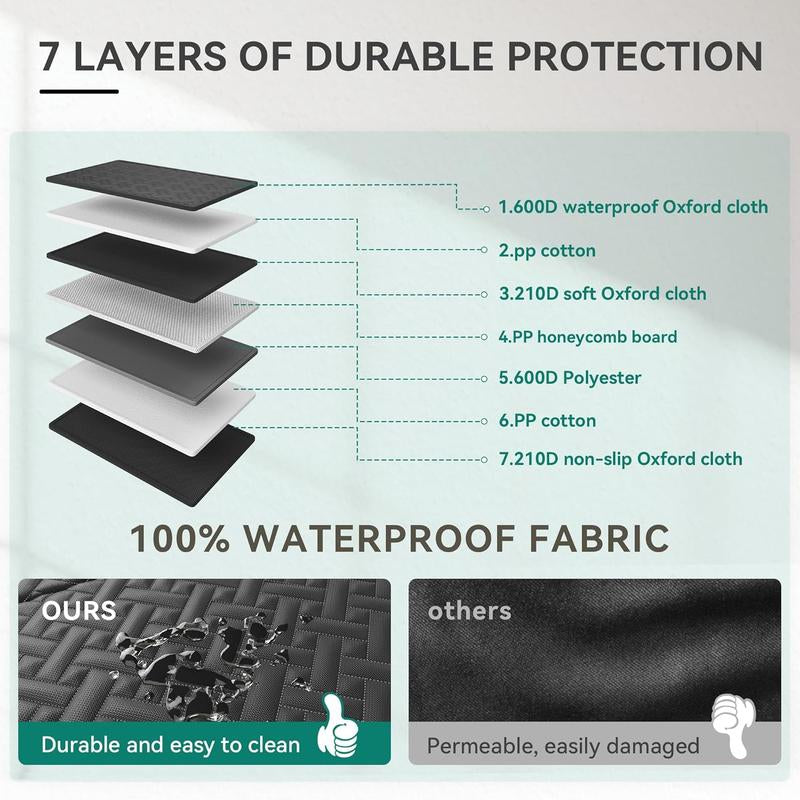 Velvetail™ RideGuard – Waterproof Back Seat Extender & Protector for Dogs