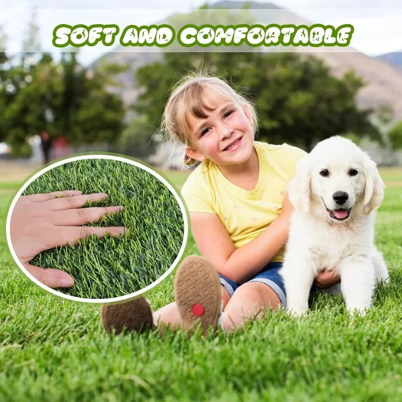 Velvetail™ PottyPatch – Washable Artificial Grass Pad for Dogs & Puppies