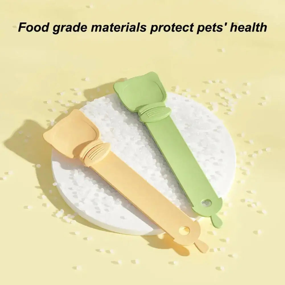 Velvetail™ SnackSpoon – Mess-Free Squeeze Feeder for Cats & Kittens