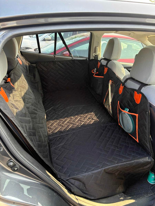 Velvetail™ RideGuard – Waterproof Back Seat Extender & Protector for Dogs