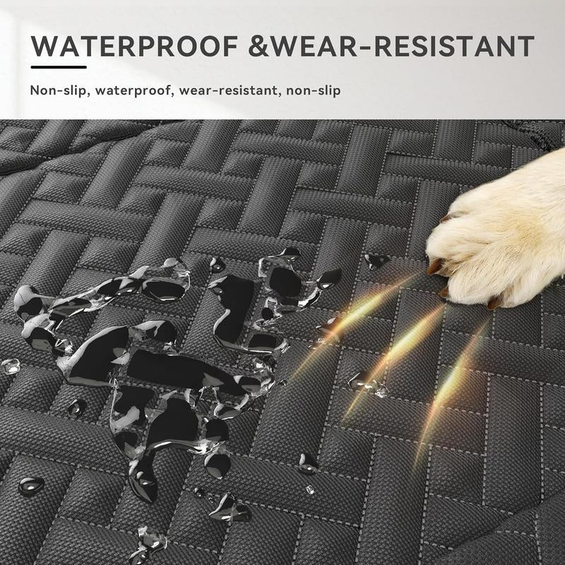 Velvetail™ RideGuard – Waterproof Back Seat Extender & Protector for Dogs