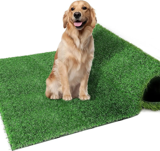 Velvetail™ PottyPatch – Washable Artificial Grass Pad for Dogs & Puppies