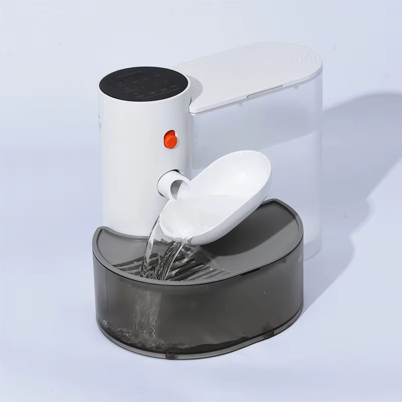 Velvetail™ StreamFlow – Smart Self-Cleaning Pet Water Fountain with Long-Lasting Battery