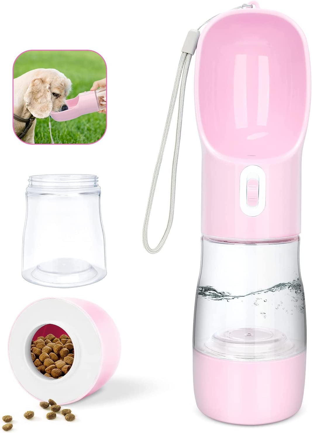 Velvetail™ QuickSip Dog Water Bottle