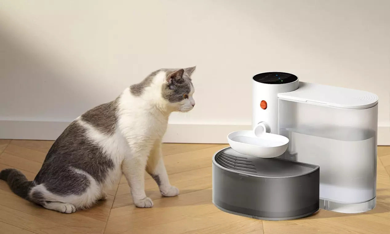 Velvetail™ StreamFlow – Smart Self-Cleaning Pet Water Fountain with Long-Lasting Battery