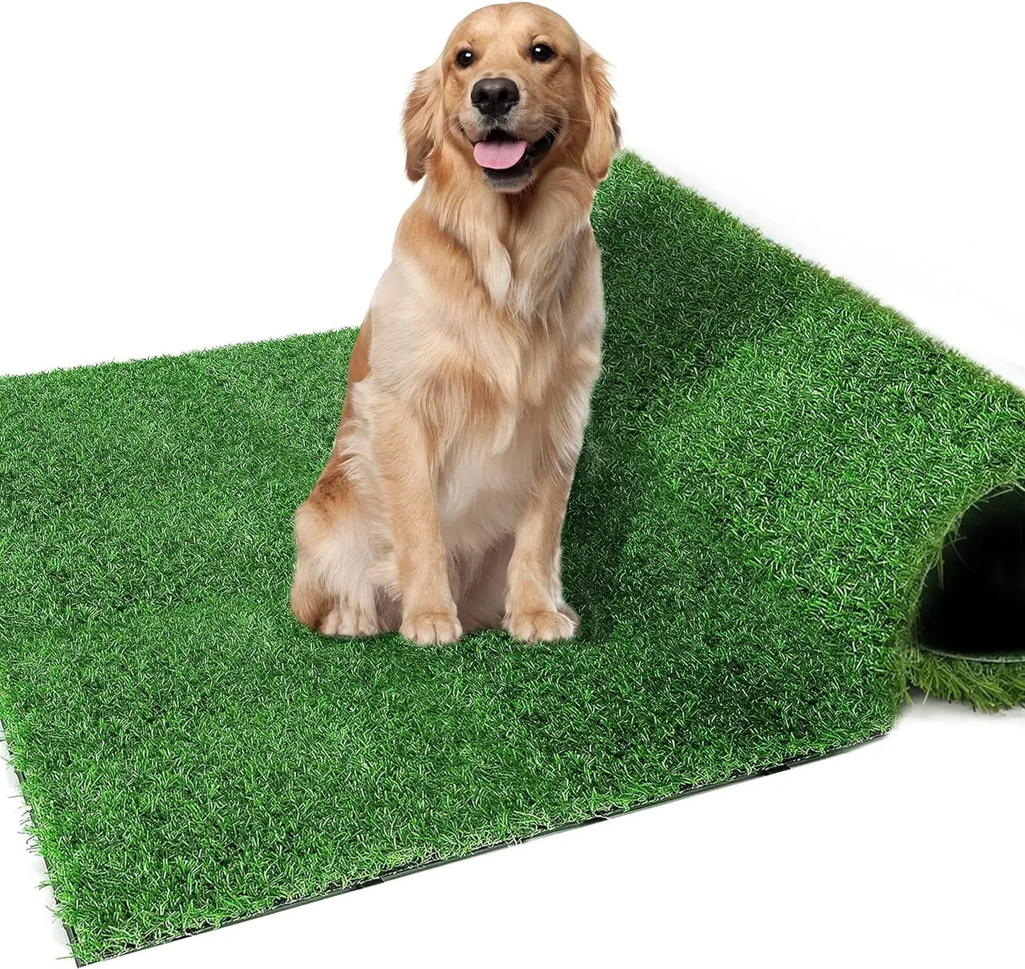 Velvetail™ PottyPatch – Washable Artificial Grass Pad for Dogs & Puppies