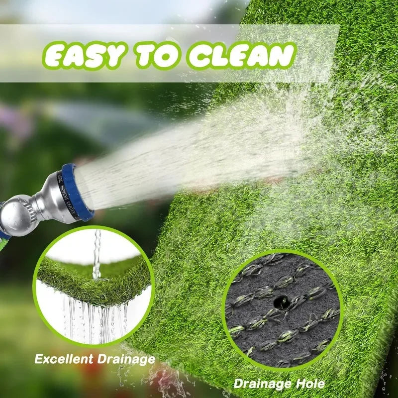 Velvetail™ PottyPatch – Washable Artificial Grass Pad for Dogs & Puppies