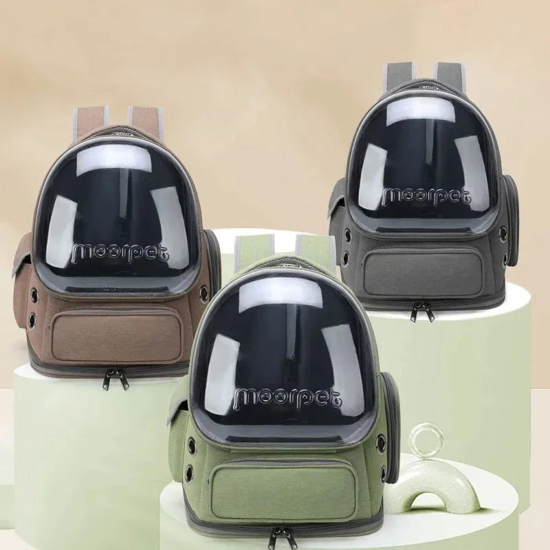 Velvetail™ TravelPaws – Portable Cat Backpack for Safe & Comfy Adventures